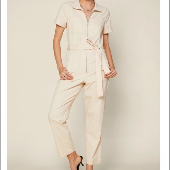 Skies are Blue Jumpsuit Zip Front - Picture 5 of 11